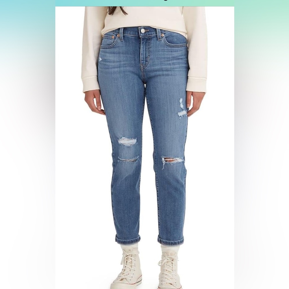 Levi's Women's New Boyfriend Jeans (27)